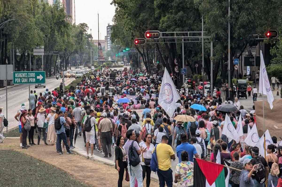 Así será la Mega Marcha del CNTE en CDMX ¡Toma precauciones!