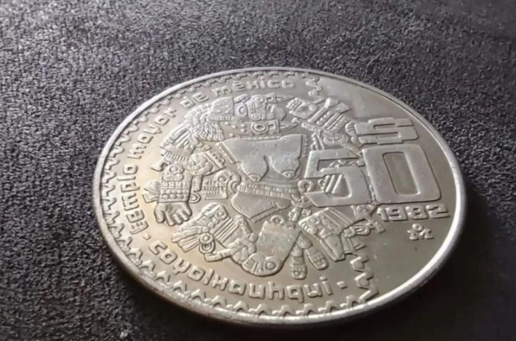 ¡Ojo! Esta moneda de 50 pesos de 1982 podría valer hasta 2 millones 1