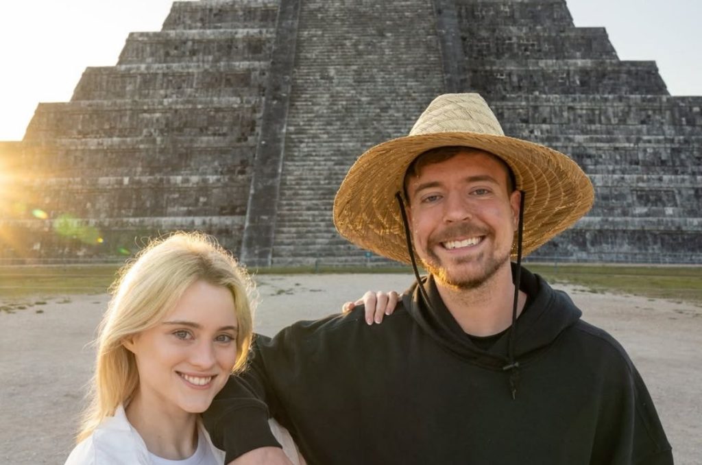 ¿MrBeast grabó sin permiso en zonas arqueológicas? INAH aclara todo 1