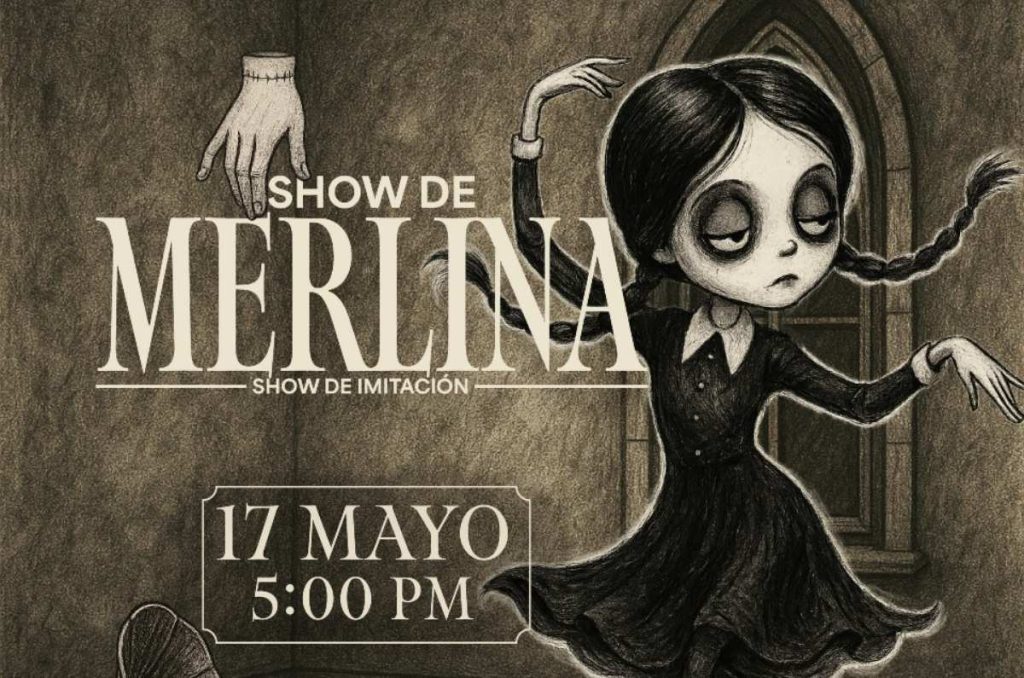 ¡Lánzate al show gratuito de Merlina en Tlalnepantla! 0