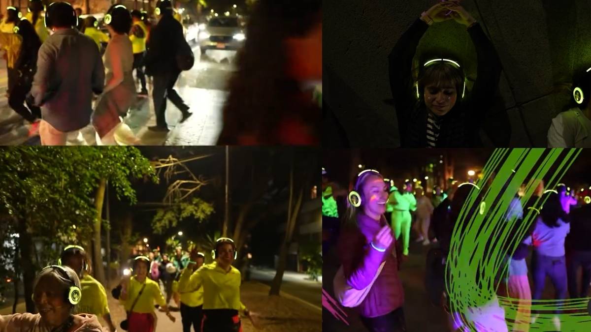 baile, diversión y más en el Silent Dance Tour