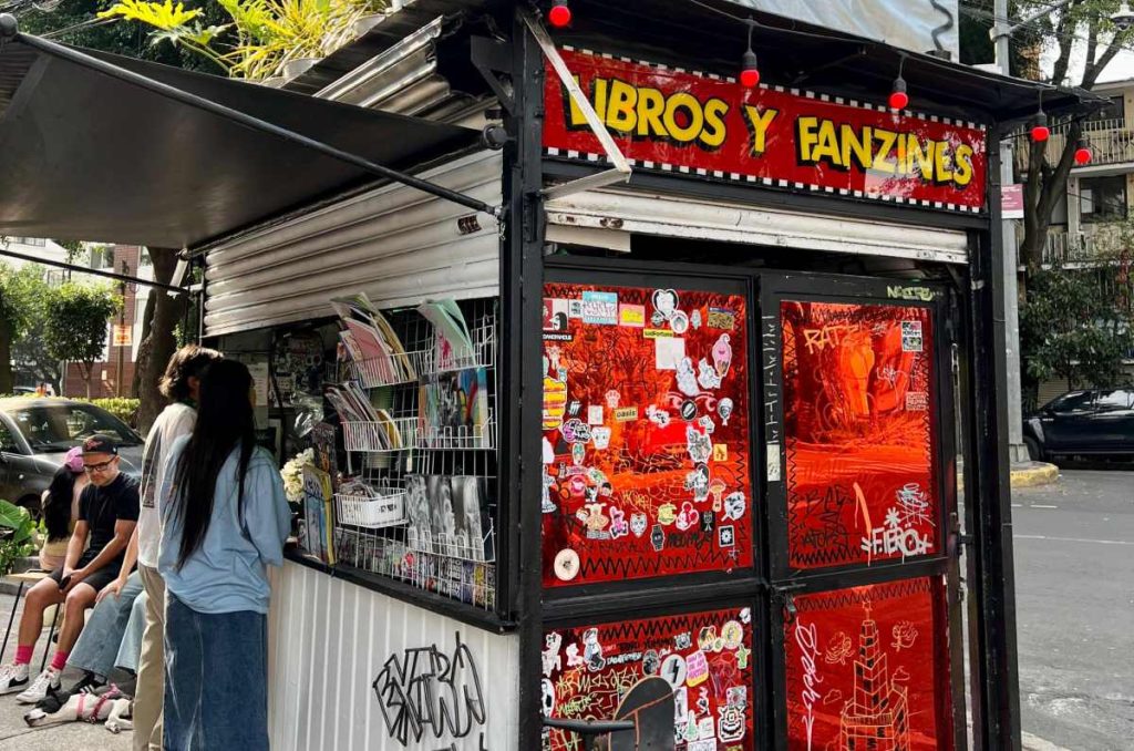 Arte, café y fanzines en Extra Extra ¡Todo desde un puesto en la Narvarte!