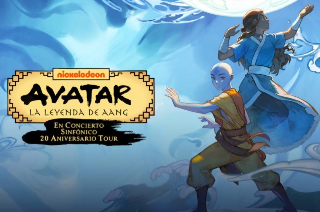 Avatar: La leyenda de Aang concierto sinfónico 20 aniversario Auditorio Nacional CDMX