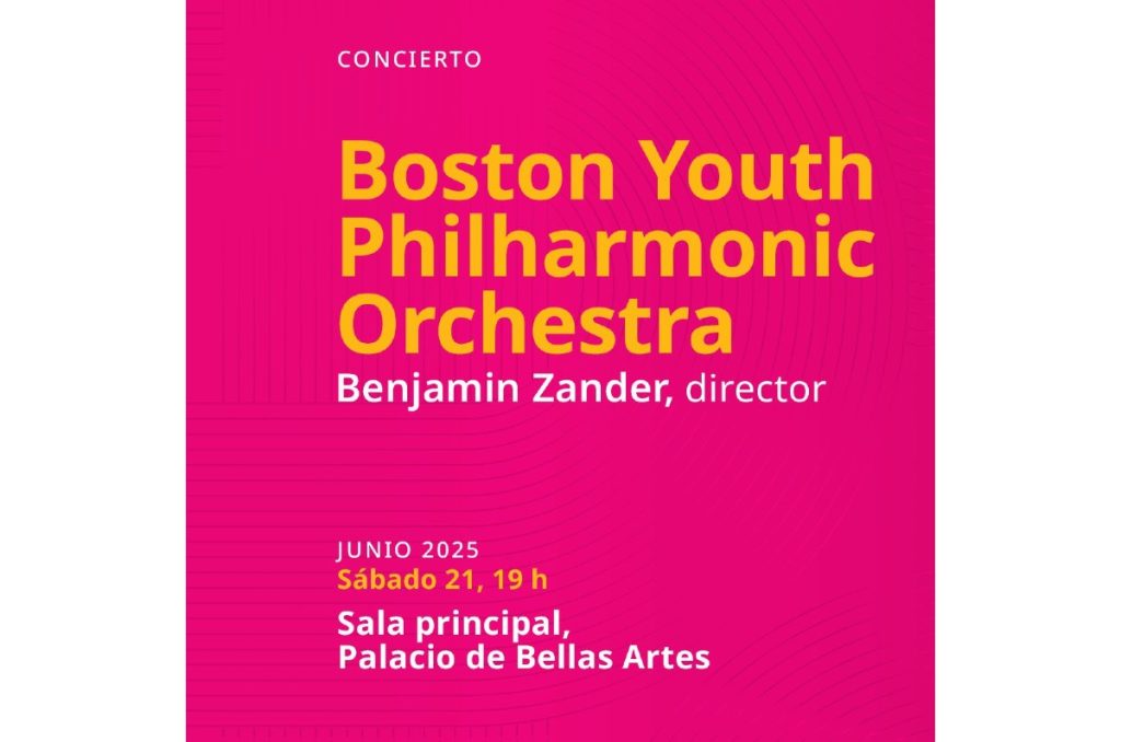 Bellas Artes concierto Orquesta Filarmónica Juvenil de Boston CDMX Boletos
