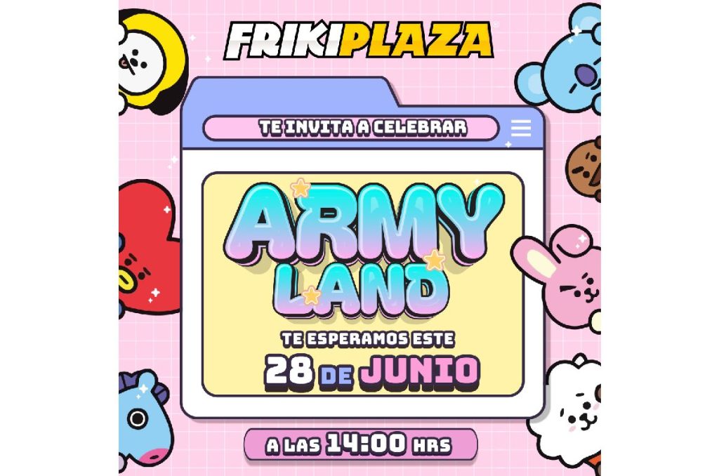BTS en México Fan Event gratis Friki plaza Centro Histórico CDMX