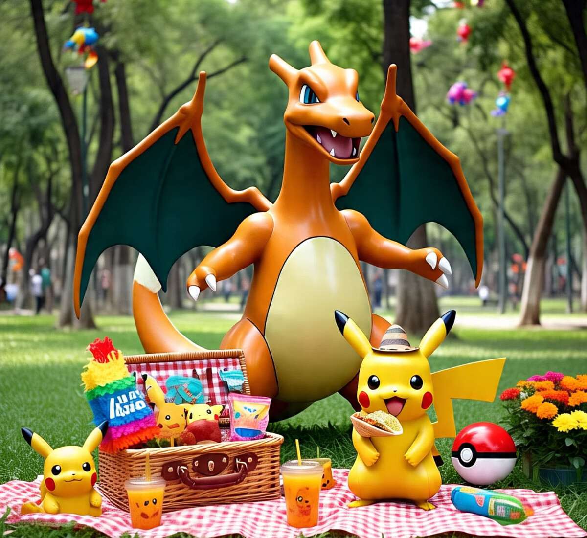 Picnic temático de Pokémon en CDMX