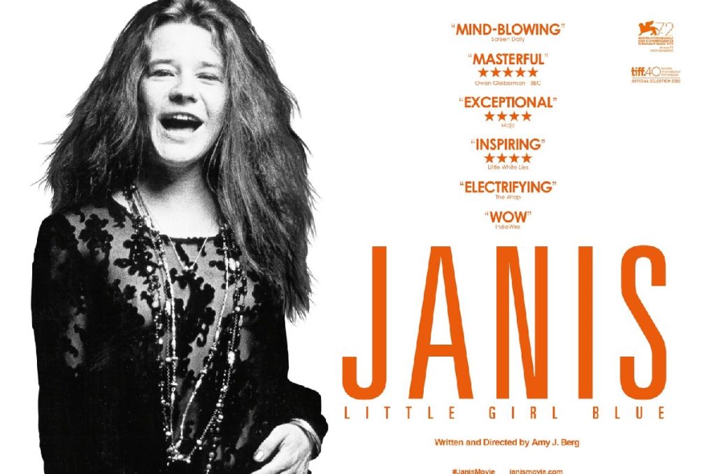 Cineteca de las Artes Janis Joplin documental proyección gratis Ciclo de Rock