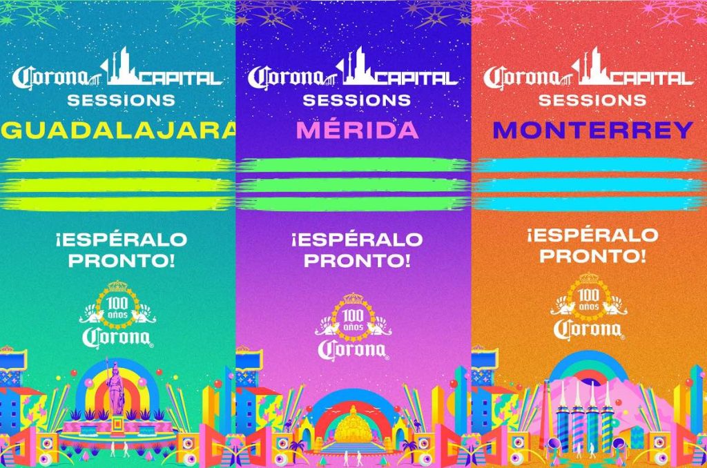 Corona Capital 2025 Sessions Guadalajara, Monterrey y Mérida