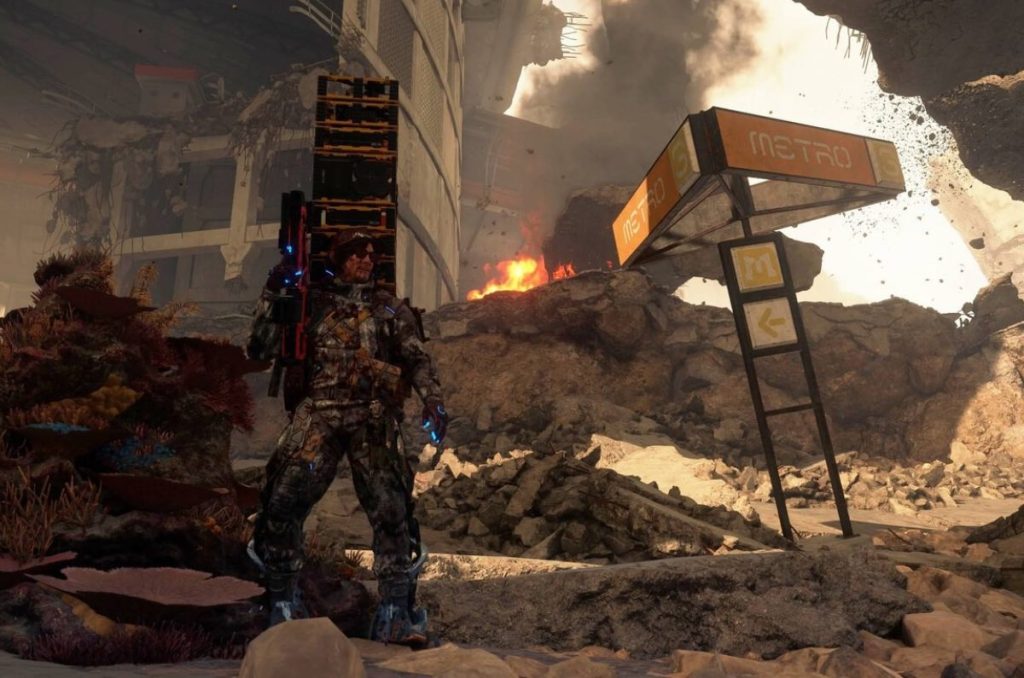 Death Stranding 2 Metro CDMX videojuego Playstation así se ve
