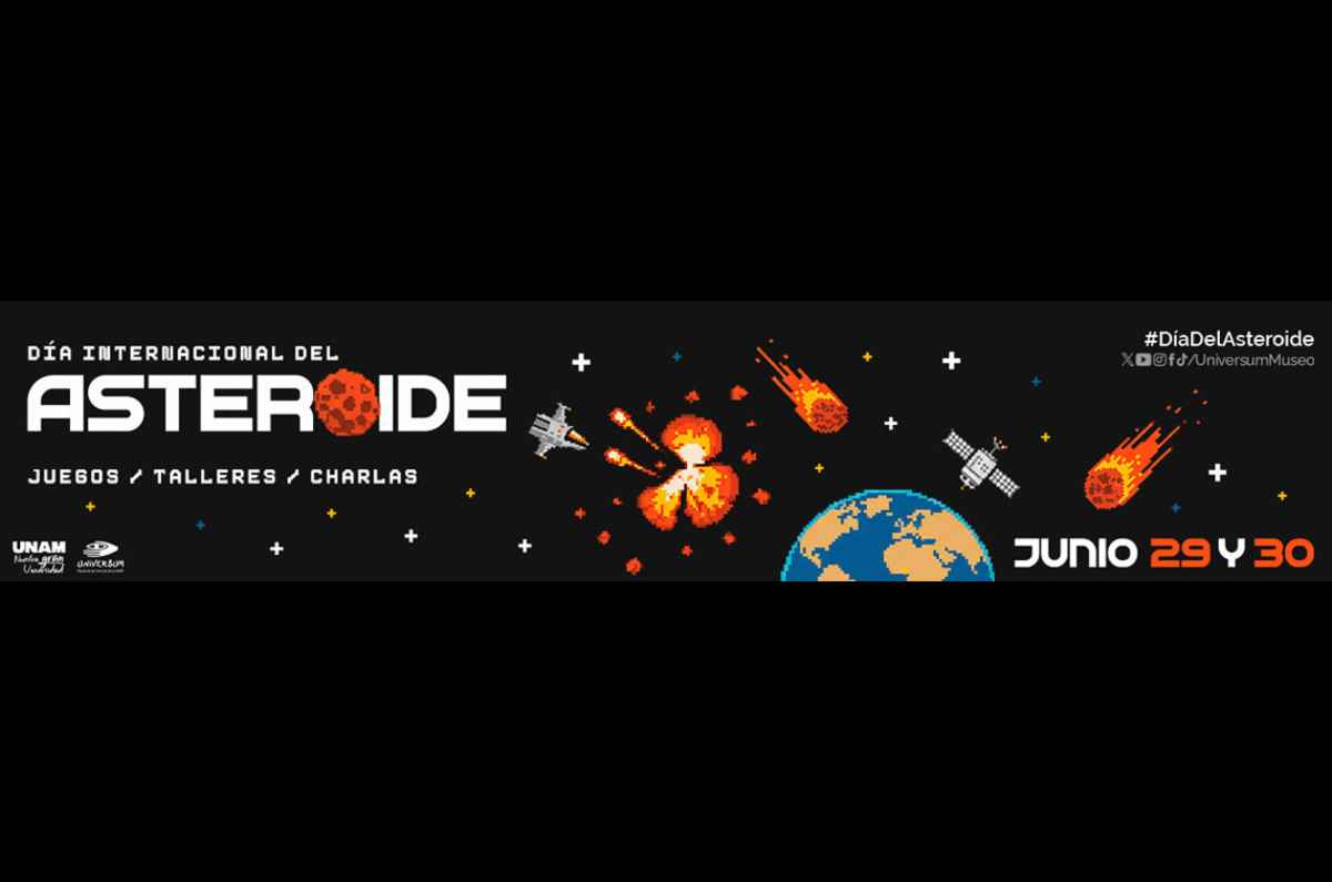 Celebra el Día del Asteroide en Universum con teatro de dinosaurios