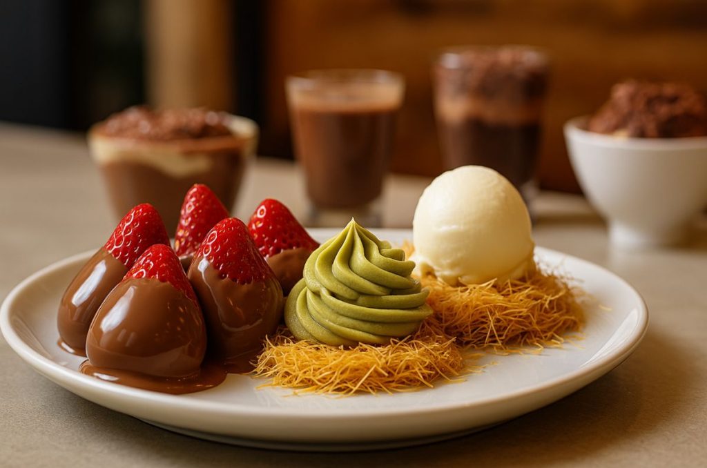 postres Dubái en CDMX