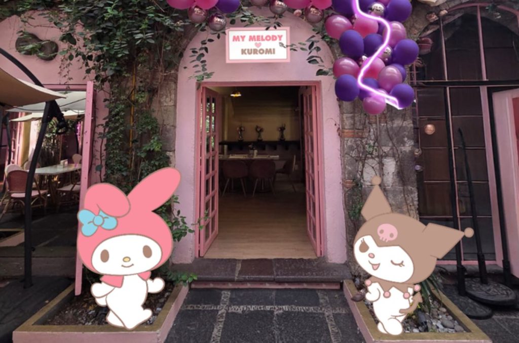 Hello Kitty Café CDMX Menú especial de My Melody y Kuromi