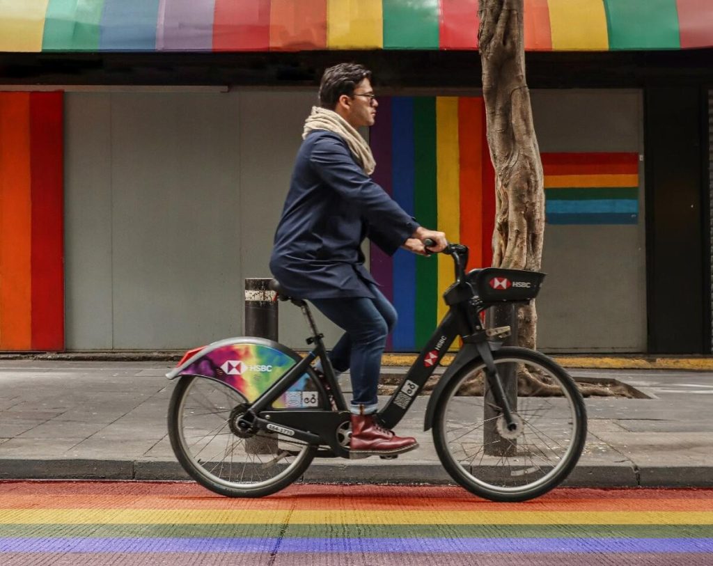 Ecobici celebra el orgullo LGBT+ con bicicletas y ciclovía especial