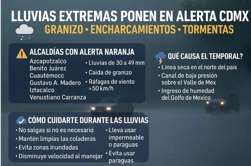 lluvias extremas en cdmx