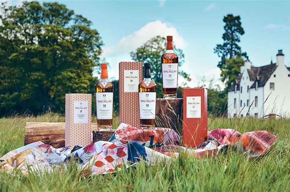 The Macallan reinventa su imagen con David Carson: Conoce Timeless Collections