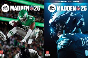 Saquon Barkley, de los Eagles, llega a la portada de Madden NFL 26