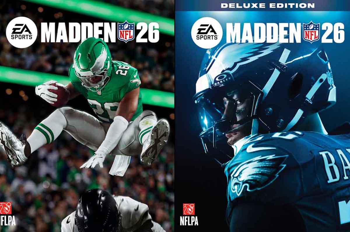 Saquon Barkley, de los Eagles, llega a la portada de Madden NFL 26