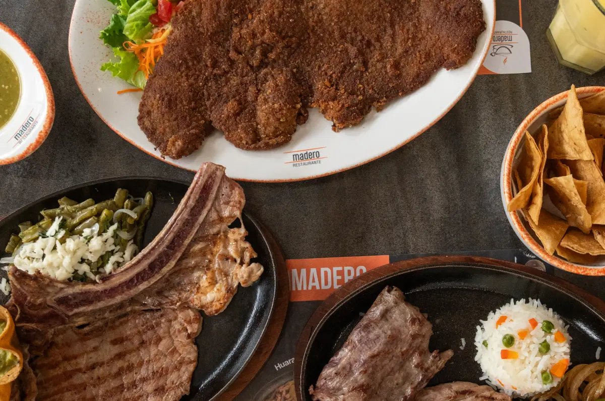 Llénate de sabores padrísimos con 20% de descuento en Madero Restaurante