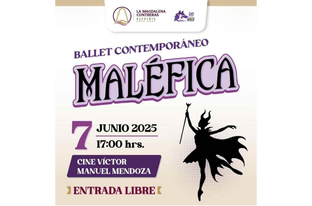 Ballet gratuito Maléfica en Cine Víctor Manuel Mendoza