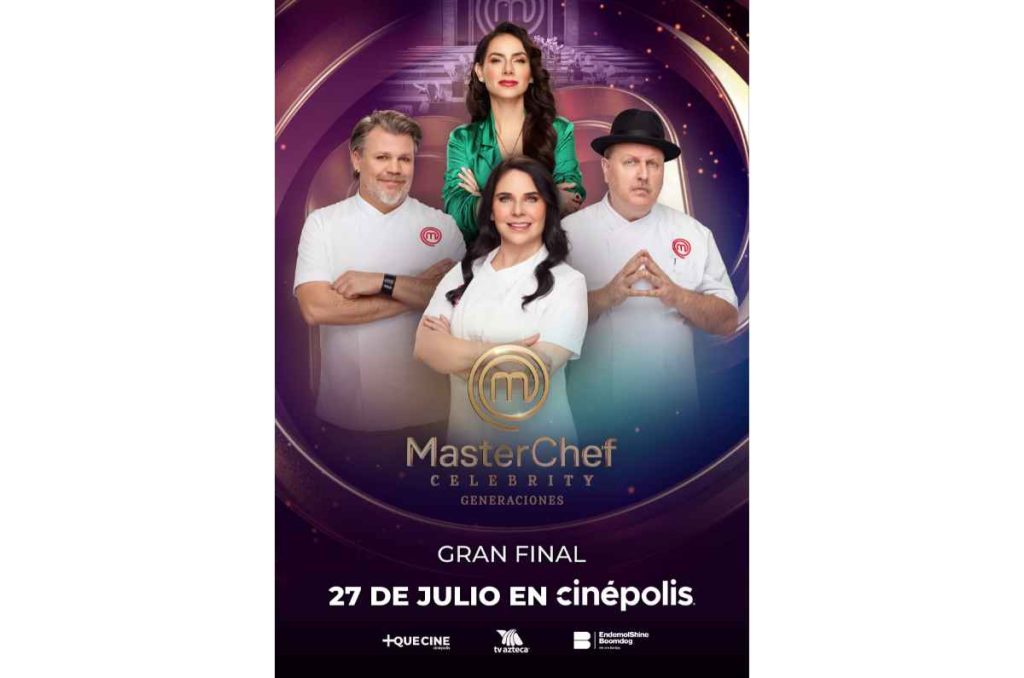 La final de MasterChef Celebrity 2025 llegará a la pantalla grande. Checa cuándo y dónde