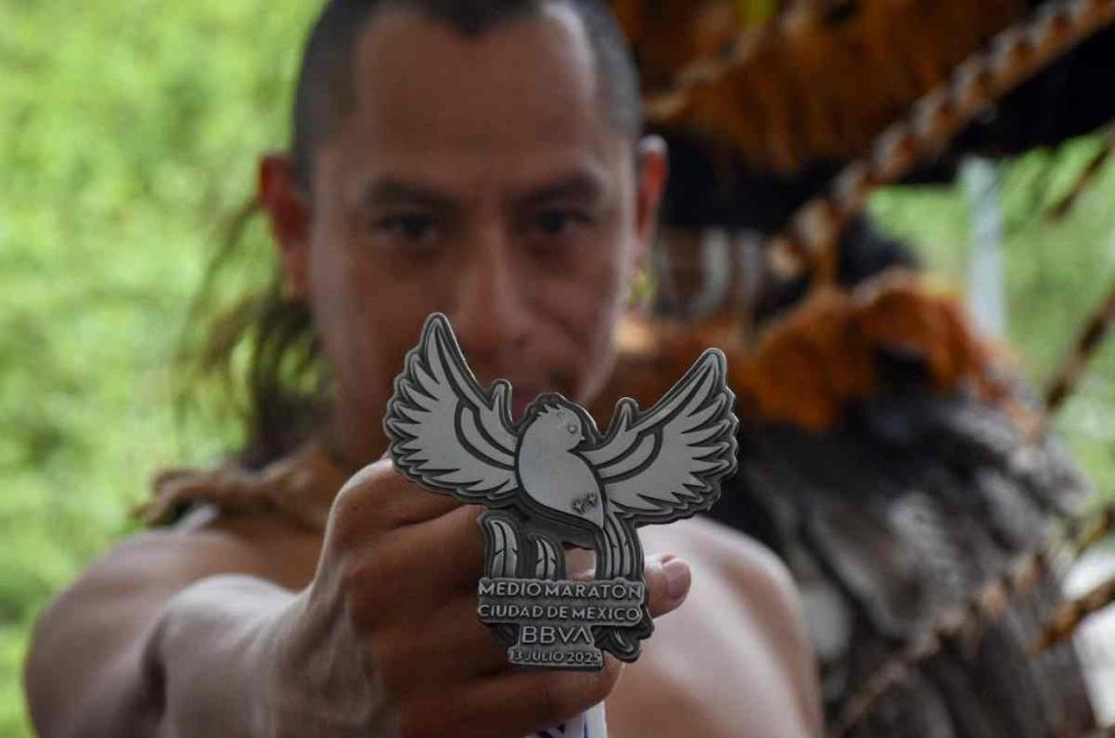 medalla medio maraton cdmx 2025