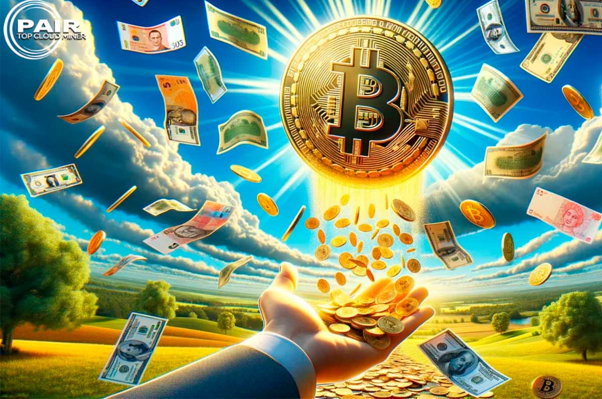 Mientras otros se enriquecen con Bitcoin, tú puedes recuperarte usando PAIRMiner. ¡Ganar $7,700 al día no es un sueño!