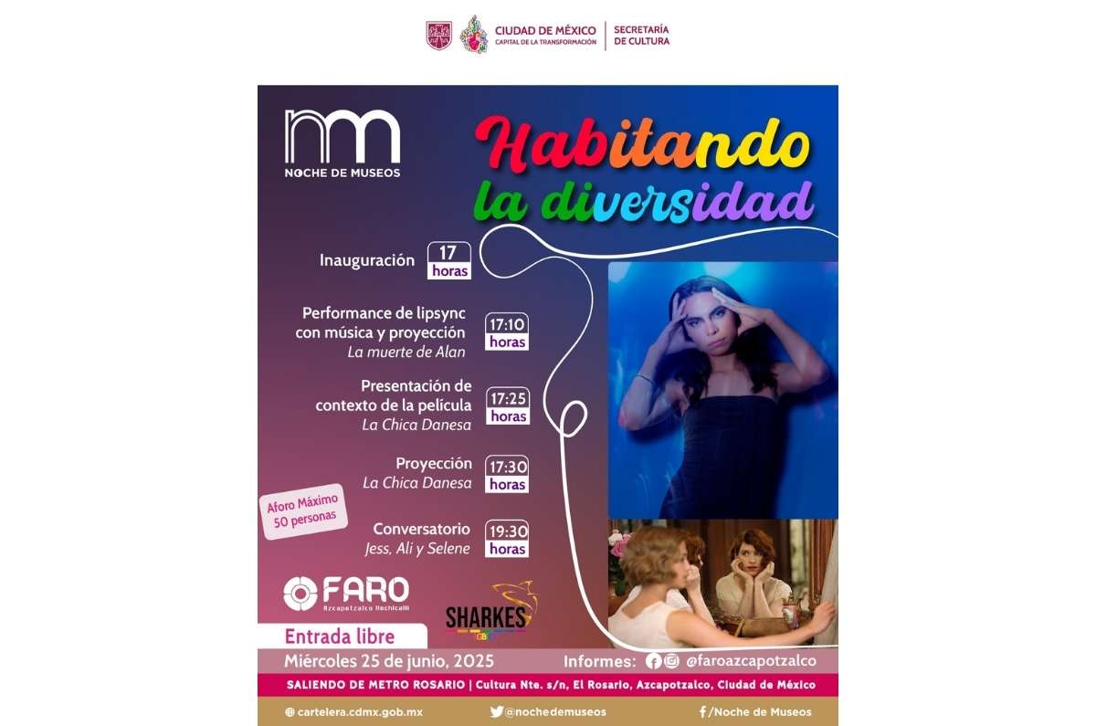 “Habitando la diversidad”: cine, lipsync y diálogo en FARO Azcapotzalco