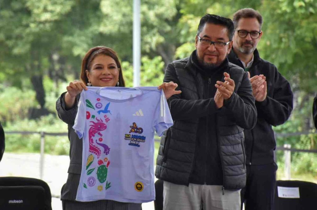 playera maratón cdmx 2025