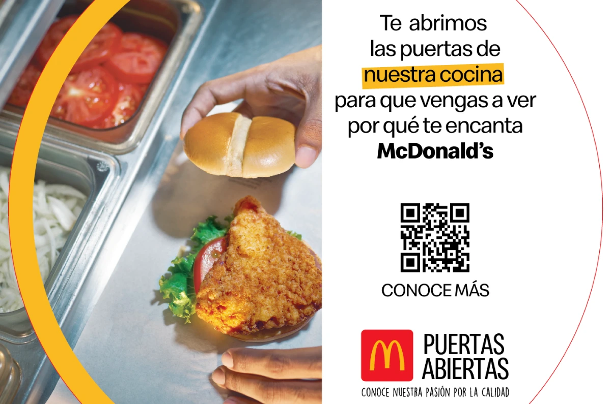 De la parrilla a tu bandeja: McDonald’s te invita a conocer su cocina con Puertas Abiertas