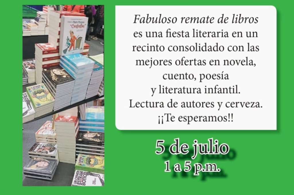 Gran remate de libros en la Doctores: entrada gratis, ska y títulos desde $30 1