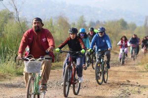 Únete a la Ruta del Ajolote, un paseo ciclista por Xochimilco