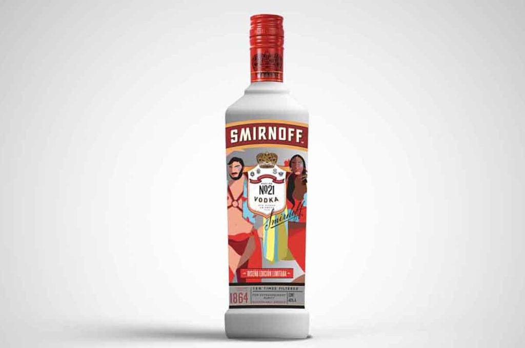 Celebra el Pride con Smirnoff: Diseños de edición limitada en sus botellas