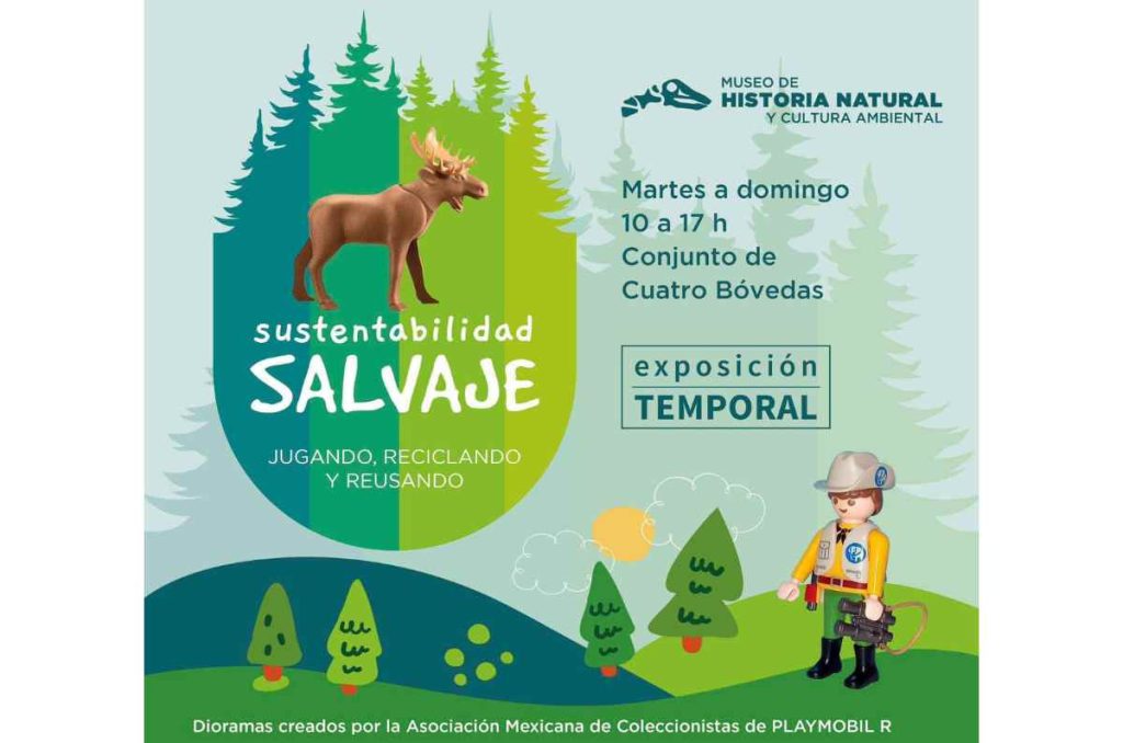 Expo Sustentabilidad Salvaje: juguetes Playmobil explican cómo se recicla, juega y aprende