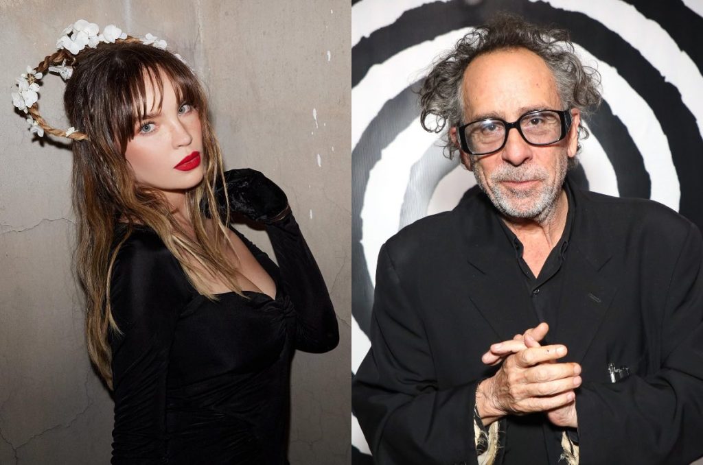 Belinda y Tim Burton juntos en El Laberinto de CDMX