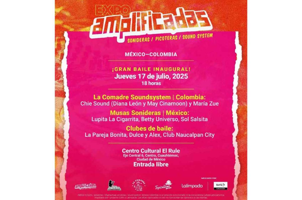 Amplificadas: exposición sobre mujeres en el sonidero en CC Rule