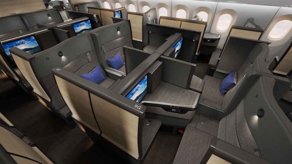 All Nippon Airways presenta "THE Room FX", un asiento Business con privacidad y espacio para Boeing 787, el mas