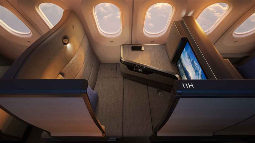 All Nippon Airways presenta "THE Room FX", un asiento Business con privacidad y espacio para Boeing 787, el mas