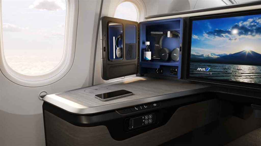 All Nippon Airways presenta "THE Room FX", un asiento Business con privacidad y espacio para Boeing 787, el mas
