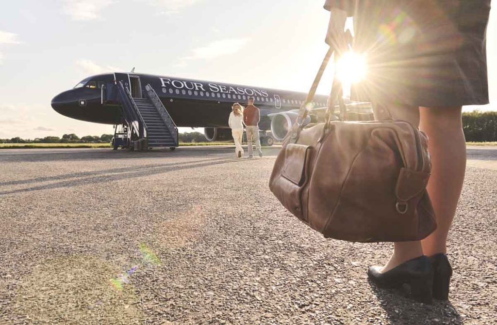 Four Seasons presenta sus itinerarios 2027 a bordo de su jet privado: lujo personalizado, nuevos destinos y experiencias inmersivas