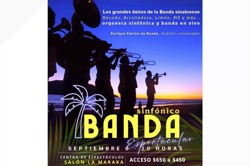 Banda concierto orquesta Filarmónica de las Artes CDMX La Maraka