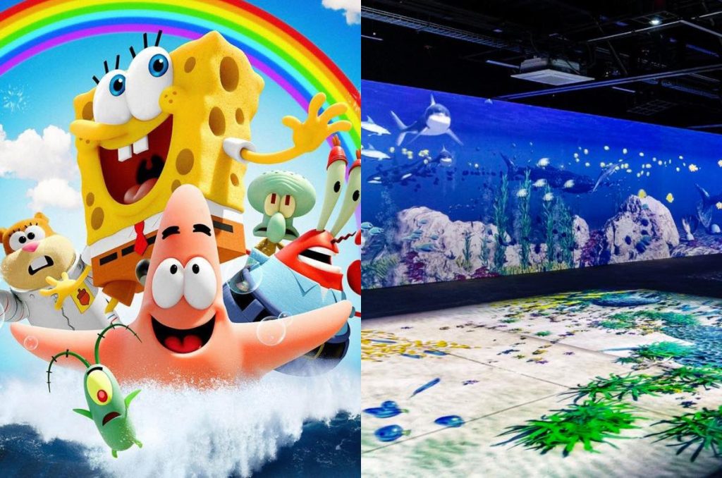 Bob Esponja maratón películas cine gratis en Barco Utopía Iztapalapa Verano