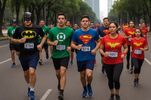 Forma parte de la Justice League en esta carrera temática 2025 de CDMX