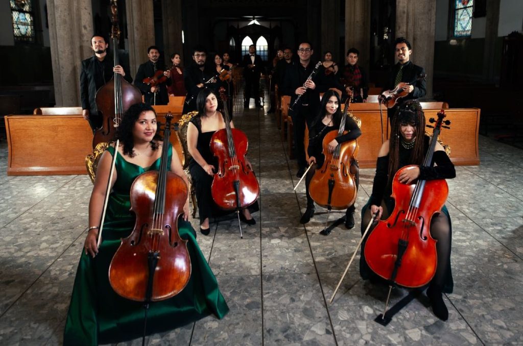 Centro Histórico concierto sinfonico Mozart y Vivaldi Parroquia CDMX