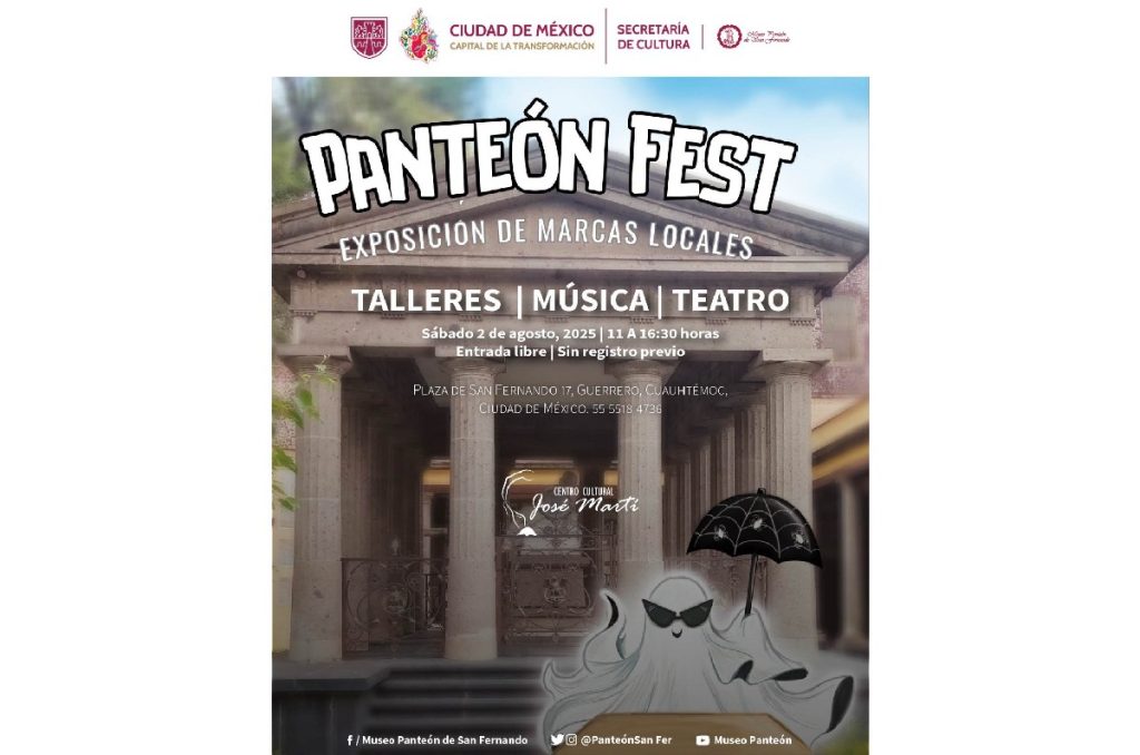 Centro Histórico evento Panteón Fest en el Museo Panteón De San Fernando CDMX