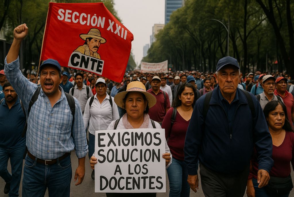 CNTE organiza nueva megamarcha en CDMX: toma precauciones 2