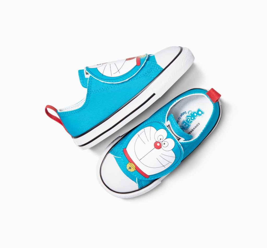 Converse celebra a Doraemon con una colección de edición limitada de calzado, ropa y accesorios, trayendo el espíritu futurista de la serie