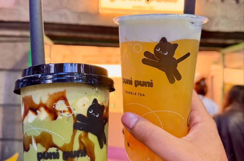 Conoce el bubble tea de Puni Puni