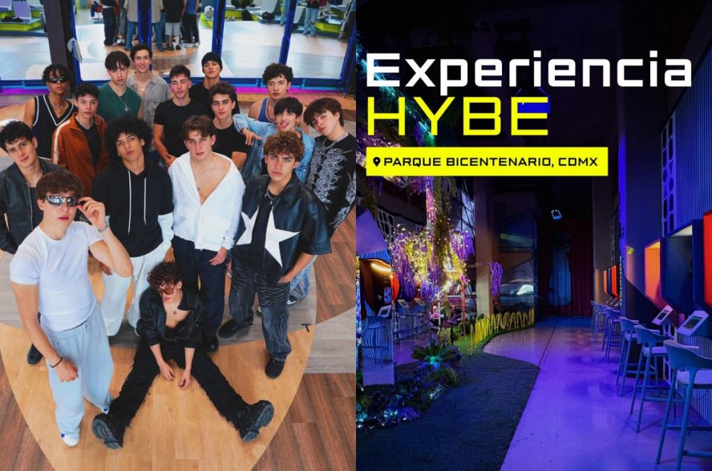 HYBE Experiencia registro y actividades en instalación del Parque Bicentenario CDMX