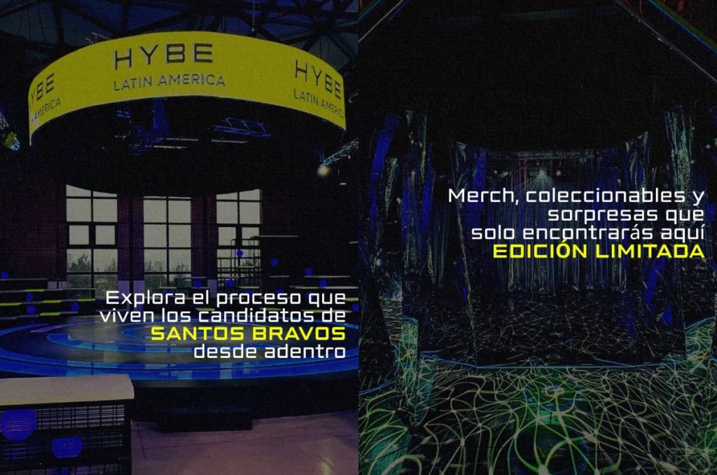 HYBE Experiencia registro y actividades en instalación del Parque Bicentenario CDMX