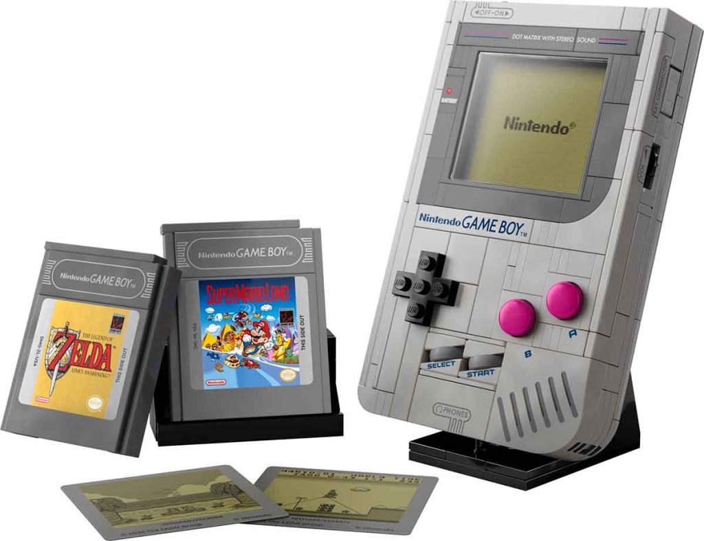 LEGO lanza una réplica del Nintendo Game Boy original, un set de 421 piezas con detalles auténticos, disponible desde el 1 de octubre.